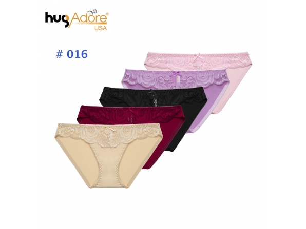 QUẦN LÓT NỮ ADORE 016 - Nhiều Màu - BLOCK 5 CÁI 